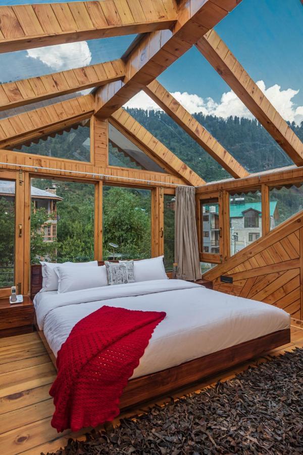 Saffronstays Monarch Manor, Manali - Regal Mansion Exterior photo