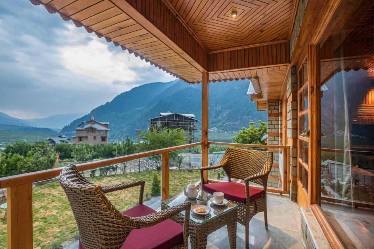 Saffronstays Monarch Manor, Manali - Regal Mansion Exterior photo